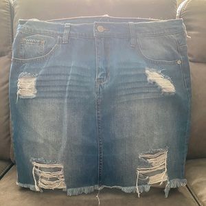 Jean skirt